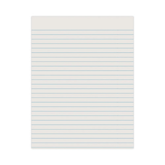 Picture of Ruled Newsprint Paper, 3/8" Short Rule, 8.5 X 11, 500/pack