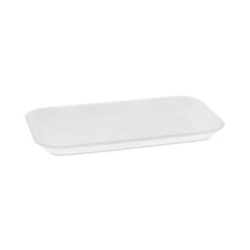 Picture of Supermarket Tray, #17, 8.3 x 4.8 x 0.65, White, Foam, 1,000/Carton