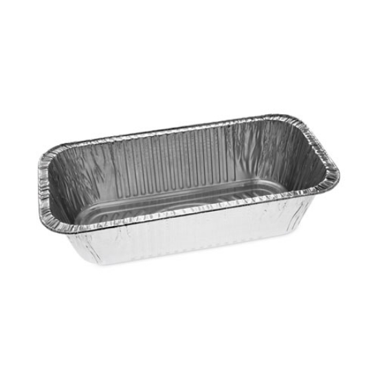 Picture of Aluminum Steam Table Pan, One-Third Size Deep Loaf Pan, 3" Deep, 5.9 x 8.04, 200/Carton