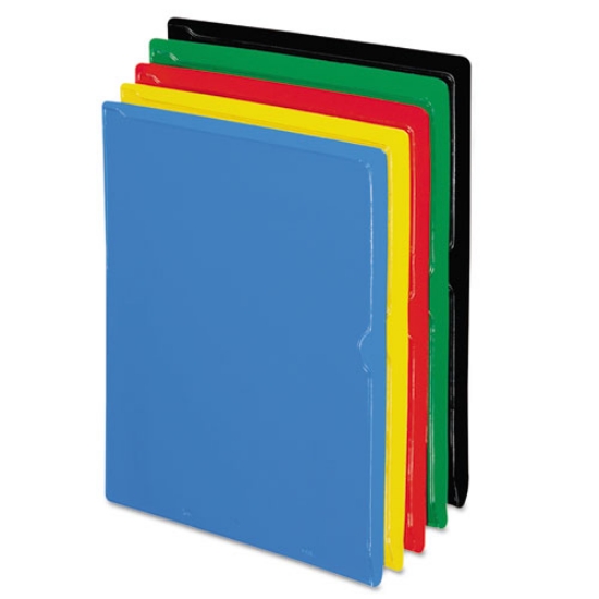 Picture of Vinyl Organizers, Letter Size, Assorted Colors, 25/box