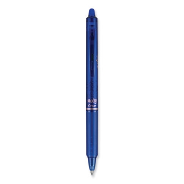 Picture of Frixion Clicker Erasable Gel Pen, Retractable, Bold 1 Mm, Blue Ink, Blue Barrel, Dozen
