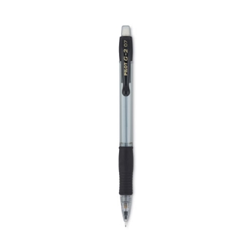Picture of G2 Mechanical Pencil, 0.7 mm, HB (#2), Black Lead, Clear/Black Barrel, Dozen