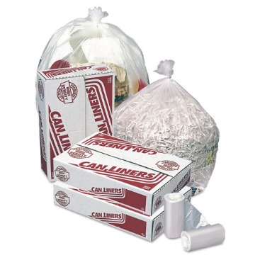 Picture of High-Density Coreless Mini-Roll Can Liners, 30 gal, 10 mic, 30" x 37", Natural, 500/Carton