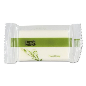 Picture of Body And Facial Soap, Fresh Scent, # 3/4 Flow Wrap Bar, 1,000/carton