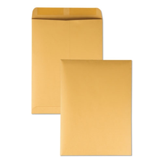 Picture of Catalog Envelope, 28 lb Bond Weight Kraft, #12 1/2, Square Flap, Gummed Closure, 9.5 x 12.5, Brown Kraft, 250/Box