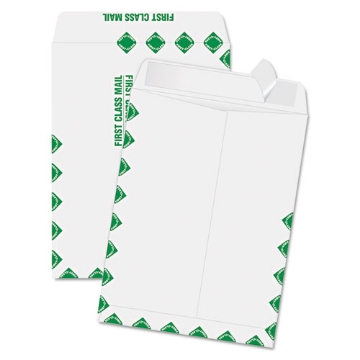 Picture of Redi-Strip Catalog Envelope, First Class, #10 1/2, Cheese Blade Flap, Redi-Strip Adhesive Closure, 9 x 12, White, 100/Box