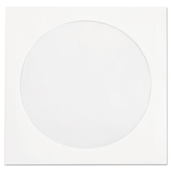 Picture of CD/DVD Sleeves, 1 Disc Capacity, White, 250/Box