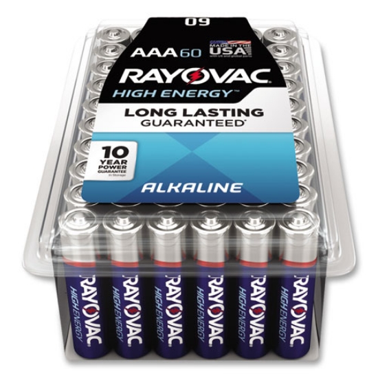 Picture of Alkaline Aaa Batteries, 60/pack