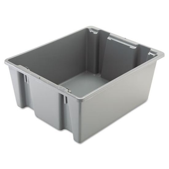 Picture of Palletote Box, 19 Gal, 23.5" X 19.5" X 10", Gray