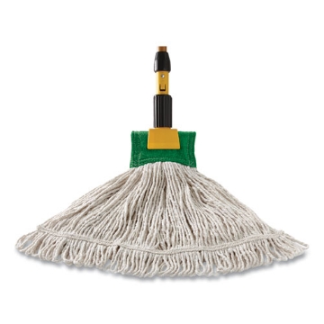 Picture of Web Foot Blend Shrinkless Mop Head, Cotton/synthetic, Small, Orange, 6/carton