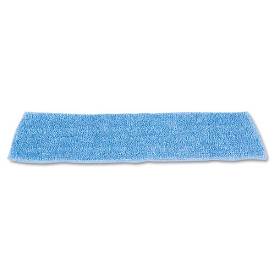 Picture of Economy Wet Mopping Pad, Microfiber, 18", Blue, 12/carton