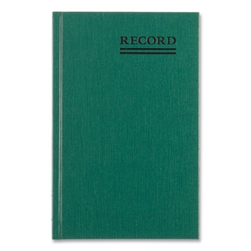Picture of Emerald Series Account Book, Green Cover, 9.63 X 6.25 Sheets, 200 Sheets/book