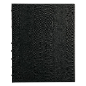 Picture of NotePro Notebook, 1-Subject, Narrow Rule, Black Cover, (75) 9.25 x 7.25 Sheets