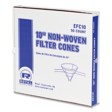 Picture of Filter Cones, For Fry Oil, 10" Non-Woven, 500/Carton