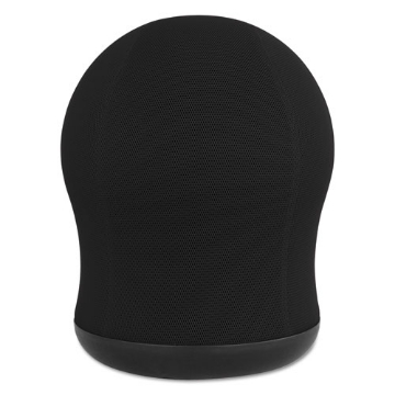 Picture of Zenergy Swivel Ball Chair, Backless, Supports Up To 250 Lb, Black