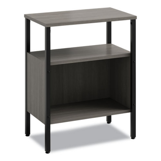 Picture of Simple Storage, Two-Shelf, 23.5w x 14d x 29.6h, Gray
