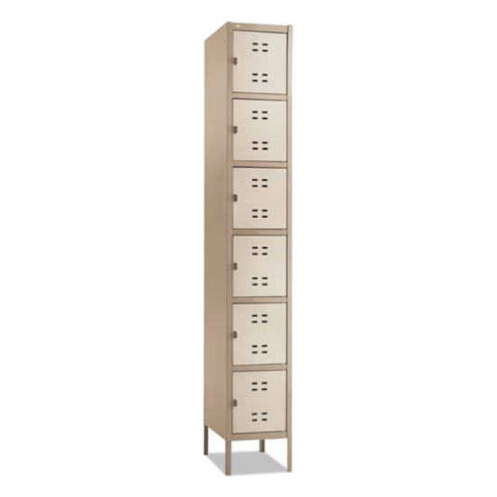 Picture of Box Locker, 12w X 18d X 78h, Two-Tone Tan