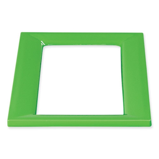 Picture of Mixx Recycling Center Lid, 9.87w x 19.87d x 0.82h, Green, Ships in 1-3 Business Days