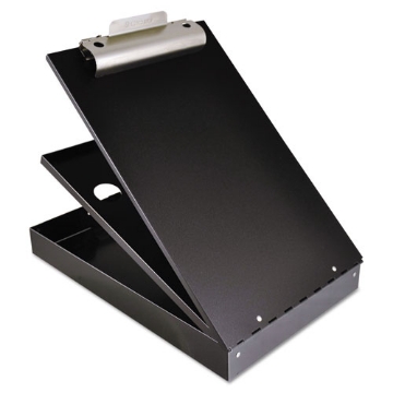 Picture of Cruiser Mate Aluminum Storage Clipboard, 1.5" Clip Capacity, Holds 8.5 x 11 Sheets, Black