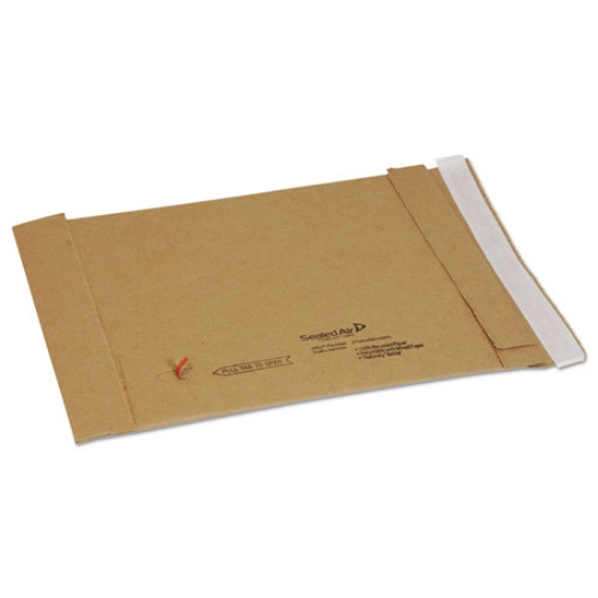 Picture of Jiffy Padded Mailer, #1, Paper Padding, Self-Adhesive Closure, 7.25 x 12, Natural Kraft, 100/Carton