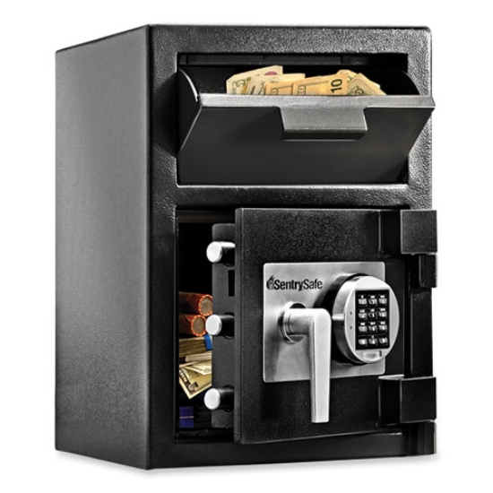 Picture of Digital Depository Safe, Large, 0.94 Cu Ft, 14w X 15.6d X 20h, Black