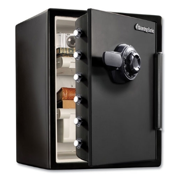 Picture of Fire-Safe With Combination Access, 2 Cu Ft, 18.6w X 19.3d X 23.8h, Black