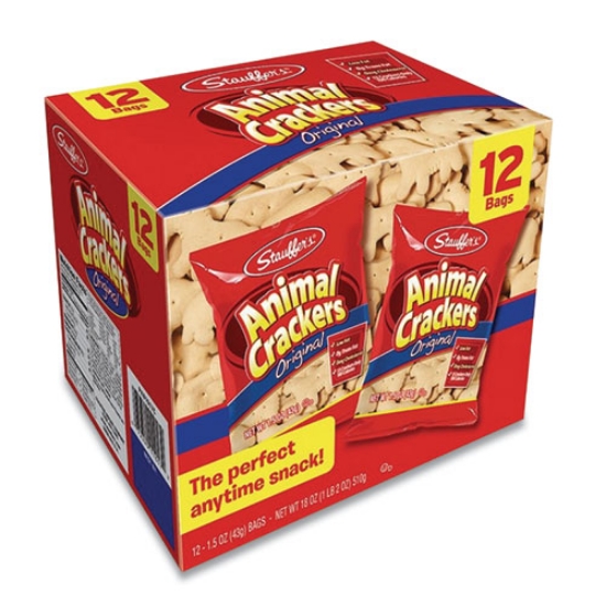 Picture of Animal Crackers, 1.5 Oz Bag, 12/box