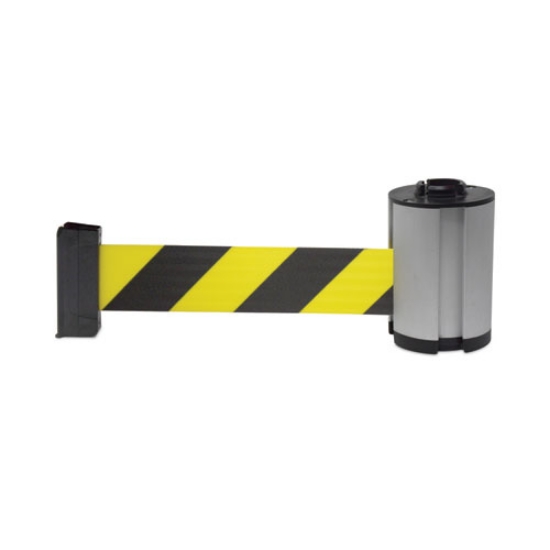 Picture of Cone Barricade SystemT Replacement Belt Cassette, 7 ft, Yellow/Black/Silver