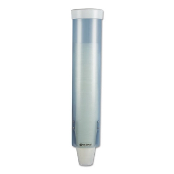 Picture of Adjustable Frosted Water Cup Dispenser, For 4 Oz To 10 Oz Cups, Blue