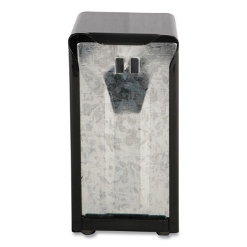 Picture of Tabletop Napkin Dispenser, Tall Fold, 3.75 x 4 x 7.5, Capacity: 150, Black