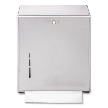 Picture of C-Fold/multifold Towel Dispenser, 11.38 X 4 X 14.75, Stainless Steel