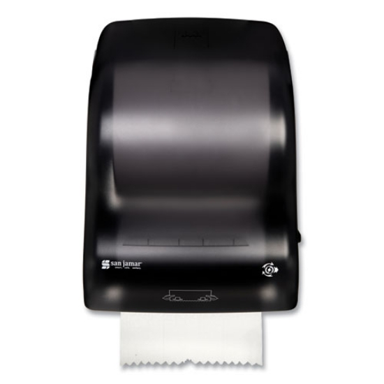 Picture of Simplicity Mechanical Roll Towel Dispenser, 15.25 X 13 X 10.25, Black