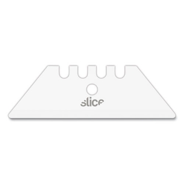 Picture of Safety Utility Knife Blades, Rounded Tip, Ceramic Zirconium Oxide, 2/pack