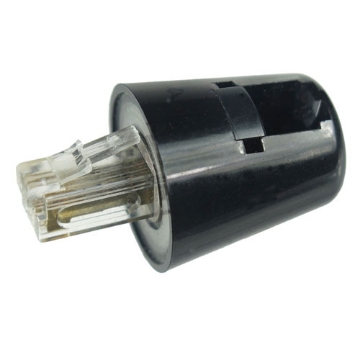 Picture of Twisstop Rotating Phone Cord Detangler, Black