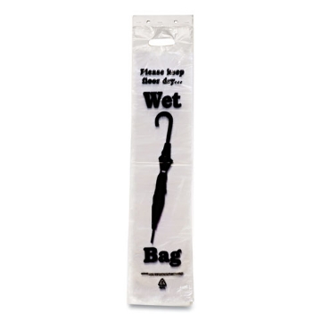 Picture of Wet Umbrella Bags, 7" X 31", Clear, 1,000/box