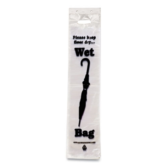 Picture of Wet Umbrella Bags, 7" X 31", Clear, 1,000/box