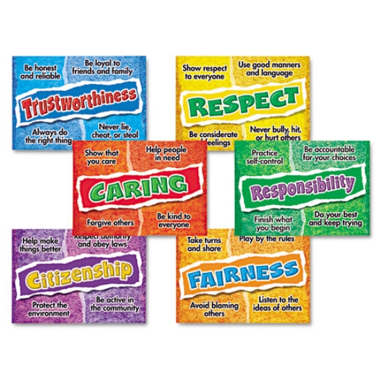 Picture of ARGUS Poster Combo Pack, "Character Choices", 13.5 x 19, 6 Posters/Pack