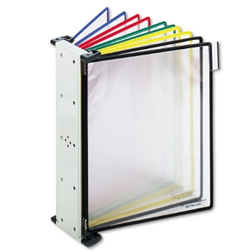 Picture of Wall Unit Reference Starter Set, 10 Wire-Reinforced Pockets