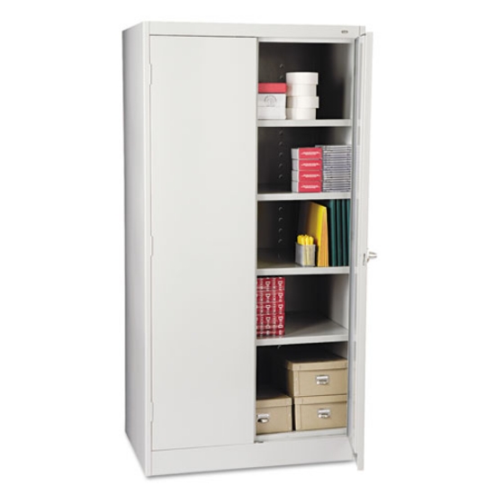 Picture of 72" High Standard Cabinet (Unassembled), 36w x 24d x 72h, Light Gray