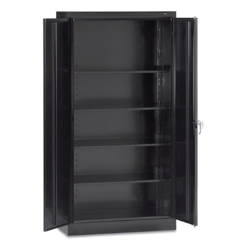 Picture of 72" High Standard Cabinet (Assembled), 36w x 18d x 72h, Black
