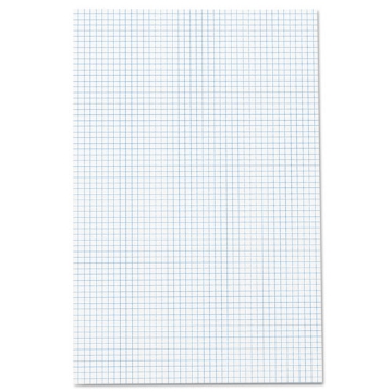 Picture of Quadrille Pads, Quadrille Rule (4 sq/in), 50 White (Standard 15 lb Bond) 11 x 17 Sheets