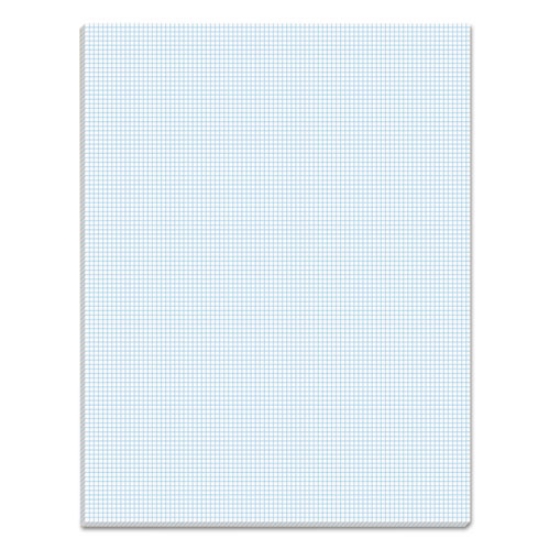 Picture of Quadrille Pads, Quadrille Rule (10 Sq/in), 50 White 8.5 X 11 Sheets