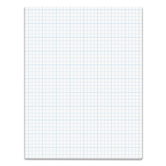 Picture of Cross Section Pads, Cross-Section Quadrille Rule (4 Sq/in, 1 Sq/in), 50 White 8.5 X 11 Sheets