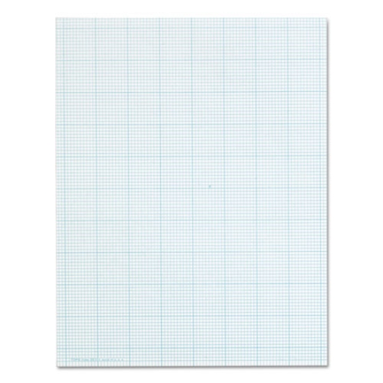 Picture of Cross Section Pads, Cross-Section Quadrille Rule (10 Sq/in, 1 Sq/in), 50 White 8.5 X 11 Sheets
