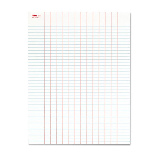 Picture of Data Pad with Plain Column Headings, Data/Lab-Record Format, 13 Columns, 8.5 x 11, White, 50 Sheets