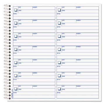 Picture of Voice Mail Message Book, One-Part (No Copies), 4 x 1.14, 14 Forms/Sheet, 1,400 Forms Total
