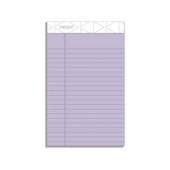 Picture of Prism + Colored Writing Pads, Narrow Rule, 50 Pastel Orchid 5 X 8 Sheets, 12/pack