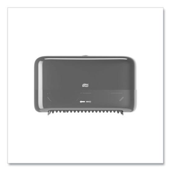 Picture of Elevation Coreless High Capacity Bath Tissue Dispenser, 14.17 x 5.08 x 8.23, Black