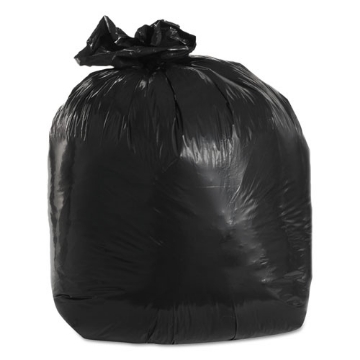 Picture of Low-Density Can Liners, 20 Gal, 1.5 Mil, 30" X 36", Black, 100/carton