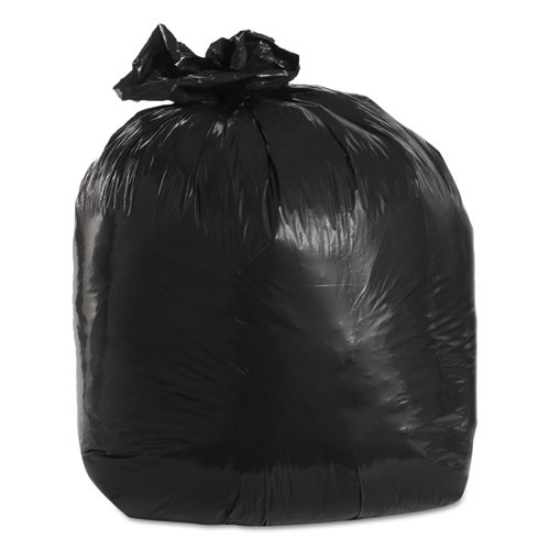 Picture of Low-Density Can Liners, 20 Gal, 1.5 Mil, 30" X 36", Black, 100/carton